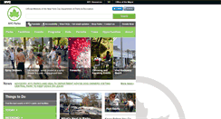 Desktop Screenshot of nycgovparks.org